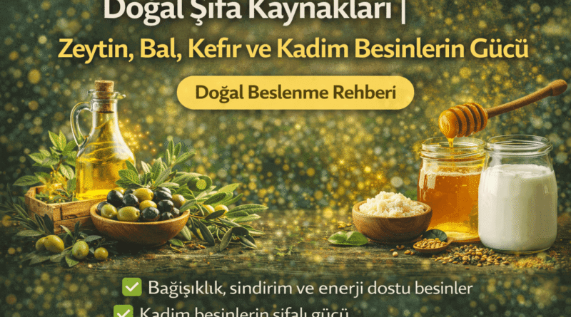 Doğal Şifa Kaynakları | Zeytin, Bal, Kefir ve Kadim Besinlerin Gücü