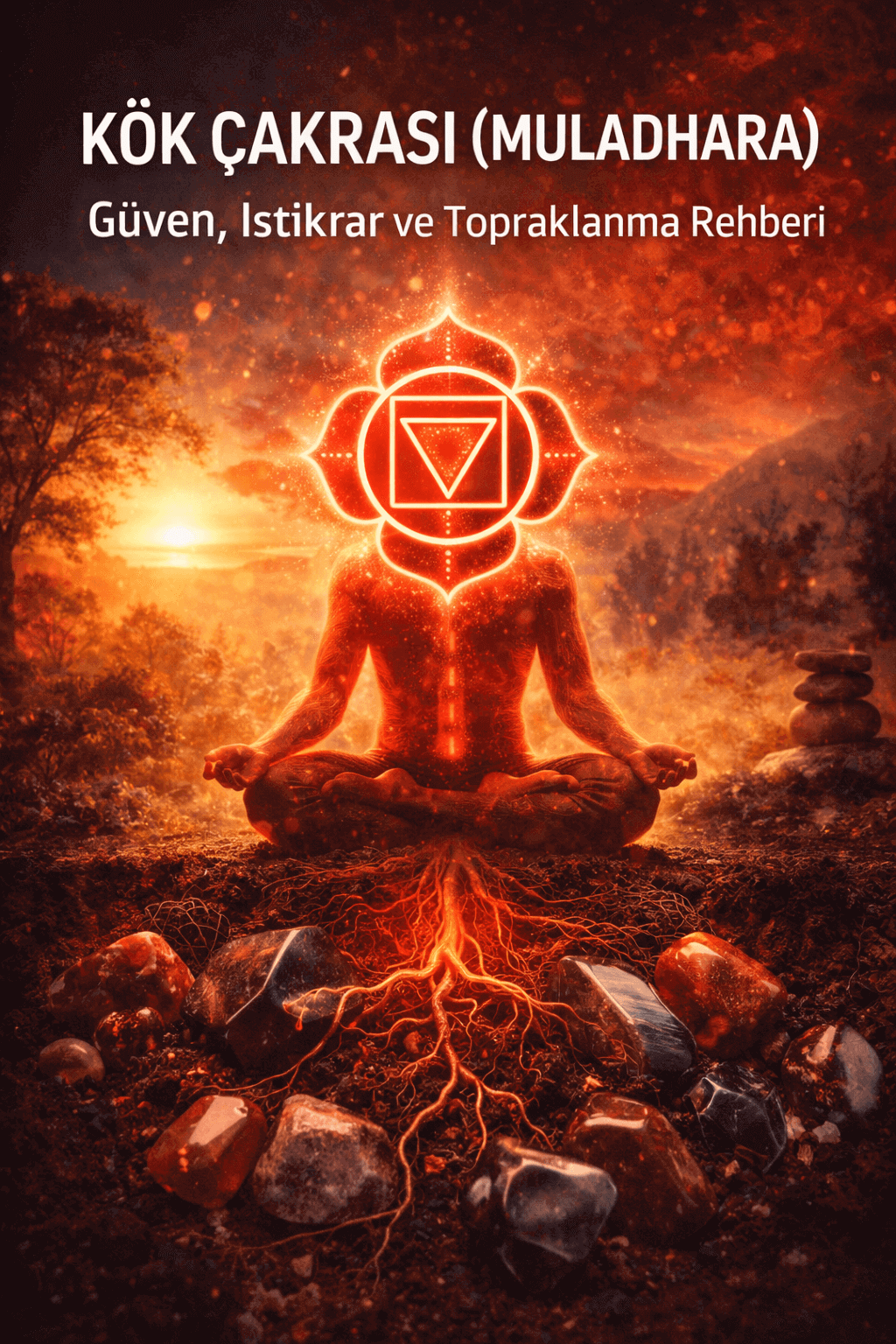 Kök Çakrası (Muladhara): Güven, İstikrar ve Topraklanma Rehberi