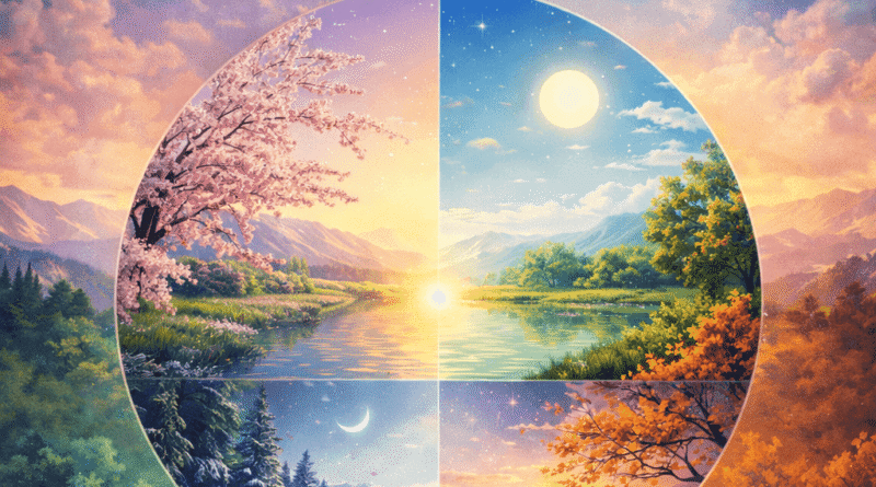 Mevsimlerin Ritmiyle Uyumlanmak: Doğada Dengeli Huzurlu Yaşam