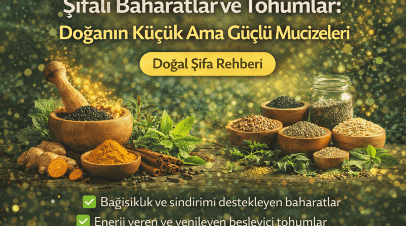 Şifalı Baharatlar ve Tohumlar: Doğanın Küçük Mucizeleri