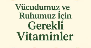 Vücudumuz ve Ruhumuz İçin Gerekli Vitaminler | Enerji ve Denge