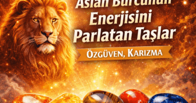 Aslan Burcunun Enerjisini Parlatan Taşlar Özgüven, Karizma