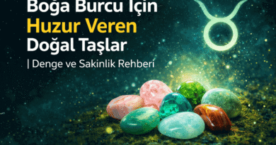 Boğa Burcu İçin Huzur Veren Doğal Taşlar Denge ve Sakinlik