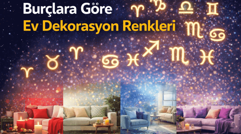 Burçlara Göre Ev Dekorasyon Renkleri Enerji ve Uyum Rehberi