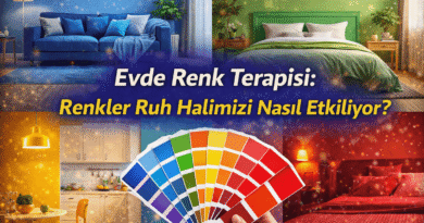 Evde Renk Terapisi Renkler Ruh Halimizi Nasıl Etkiliyor