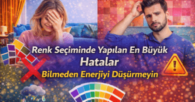 Renk Seçiminde Yapılan En Büyük Hatalar Enerjiyi Düşürmeyin