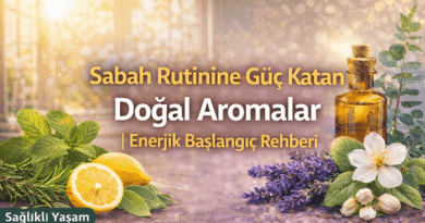 Sabah Rutinine Güç Katan Doğal Aromalar Enerjik Başlangıç