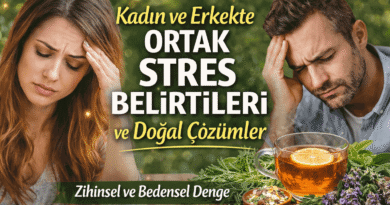 Kadın ve Erkekte Ortak Stres Belirtileri ve Doğal Çözümler