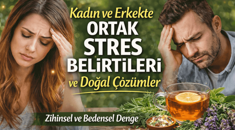 Kadın ve Erkekte Ortak Stres Belirtileri ve Doğal Çözümler