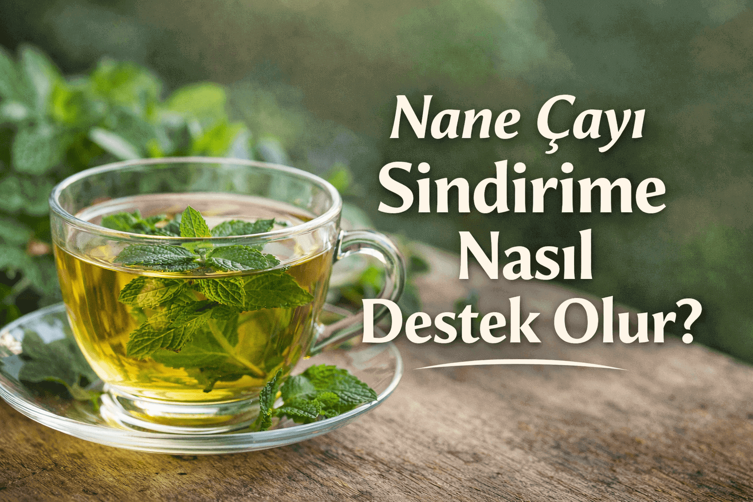 Nane Çayı Sindirime Nasıl Destek Olur? | Şişkinlik, Mide Rahatlığı