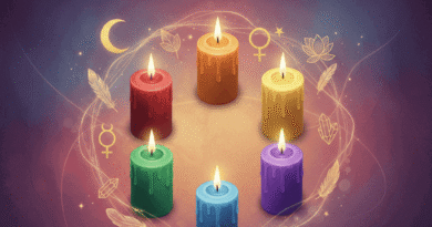 Dişil Enerjiyi Aktive Eden Mum Renkleri | 7 Güçlü Ritüel