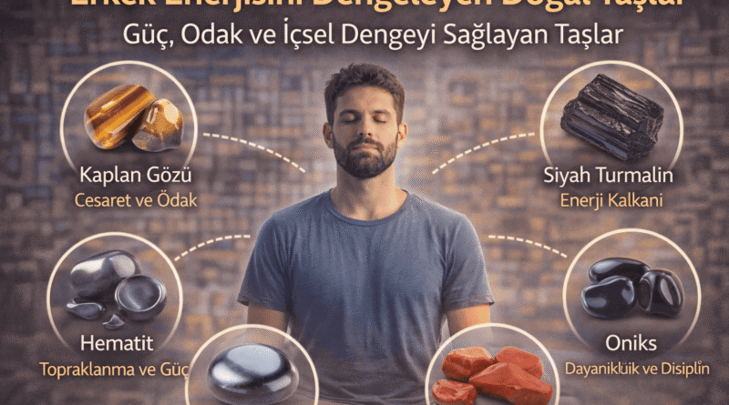 Erkek Enerjisini Dengeleyen Doğal Taşlar | Güç ve İçsel Denge