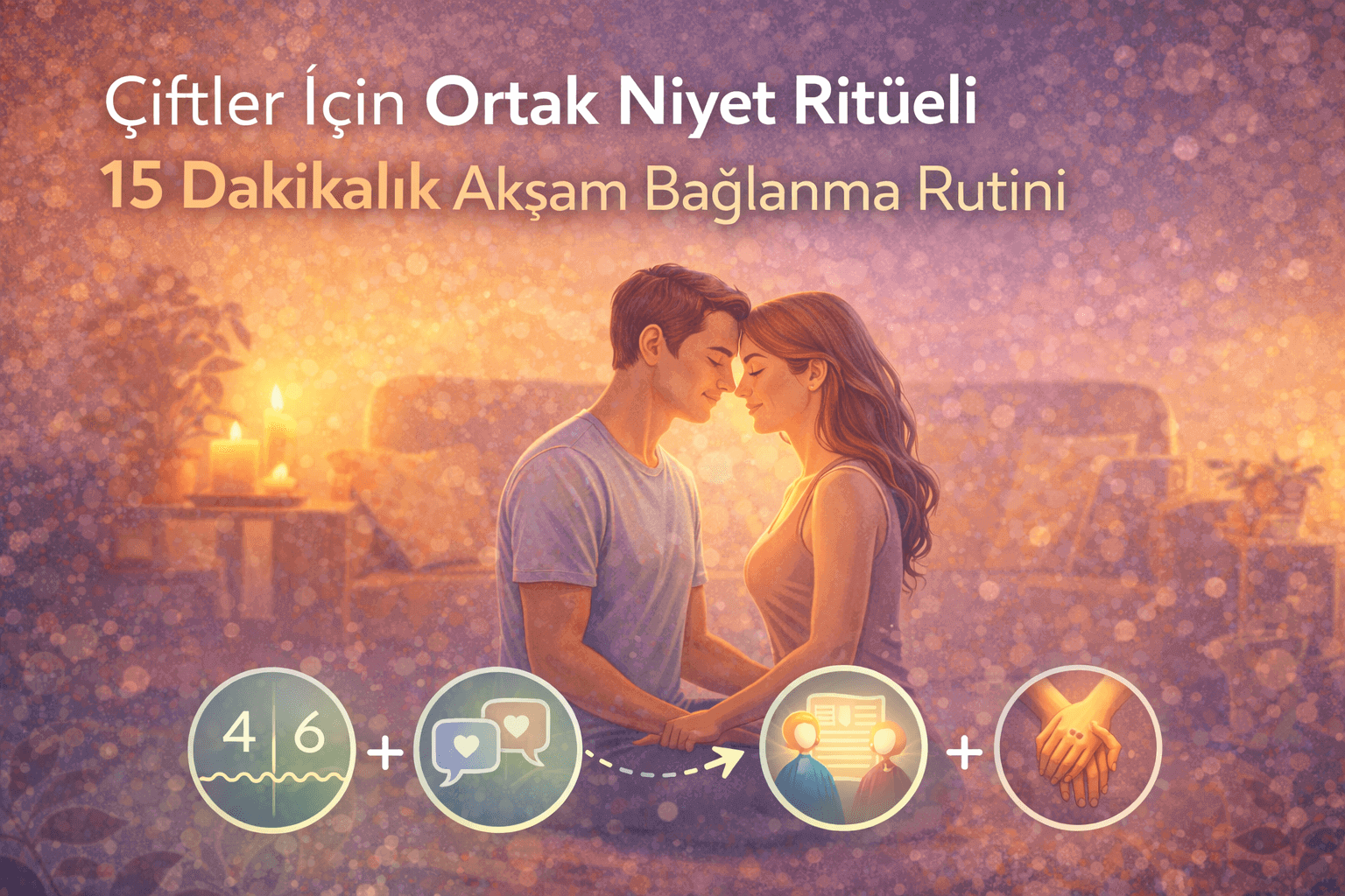 Çiftler İçin Ortak Niyet Ritüeli | 15 Dakikalık Akşam Bağlanma Rutini