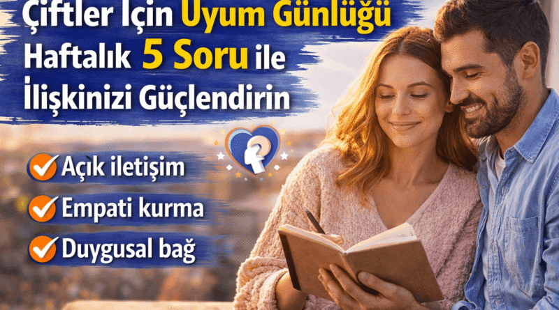 Çiftler İçin Uyum Günlüğü: Haftalık 5 Soru ile İlişkinizi Güçlendirin