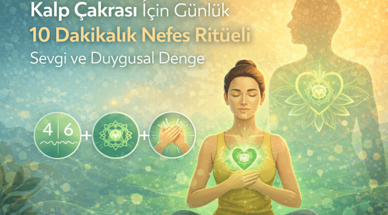 Kalp Çakrası İçin Günlük 10 Dakikalık Nefes Ritüeli