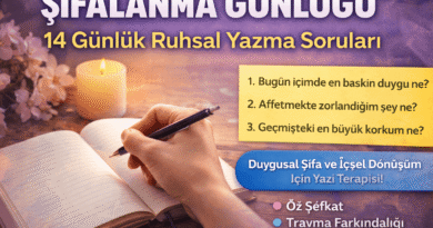 Şifalanma Günlüğü: 14 Günlük Ruhsal Yazma Soruları